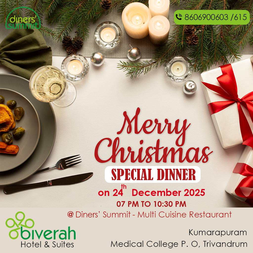 Onam Sadya at Biverah Hotel & Suites